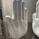 Pair of vintage ceramic hand bookends