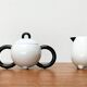 Pot à sucre et tasse à lait de la série Fantasia postmoderne allemande vintage par Matteo Thun pour Arzberg, années 1980, ensemble de 2