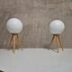 Mid-Century Tripod Table Lamp, ÚĽUV, 1960s, Czechoslovakia