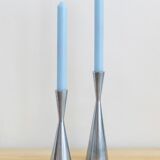 Duo of Diabolo candle holders by Erika Pekkari for Ikea 1990
