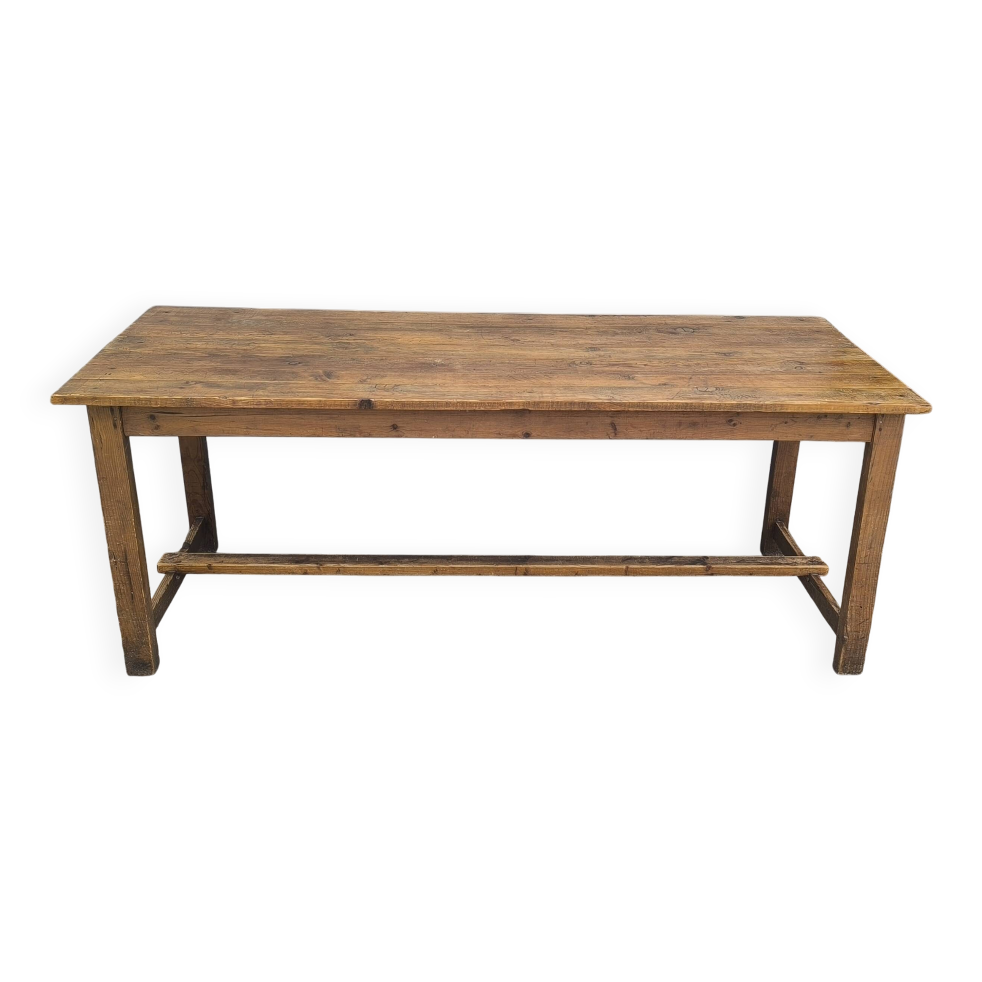 1950s Swedish Pine Farmhouse Table