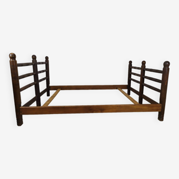 Brutalist art deco bed