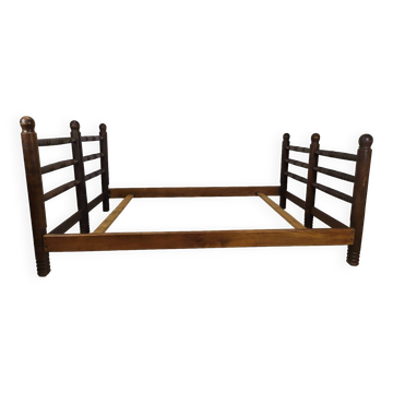 Brutalist art deco bed