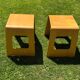 Pair of Sgabelli bedside tables by Lisa Norinder for IKEA, 1990s