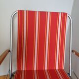 Folding garden or camping armchair