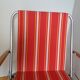 Folding garden or camping armchair