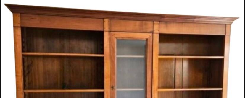 Large solid wood dressing library