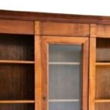 Large solid wood dressing room bookcase