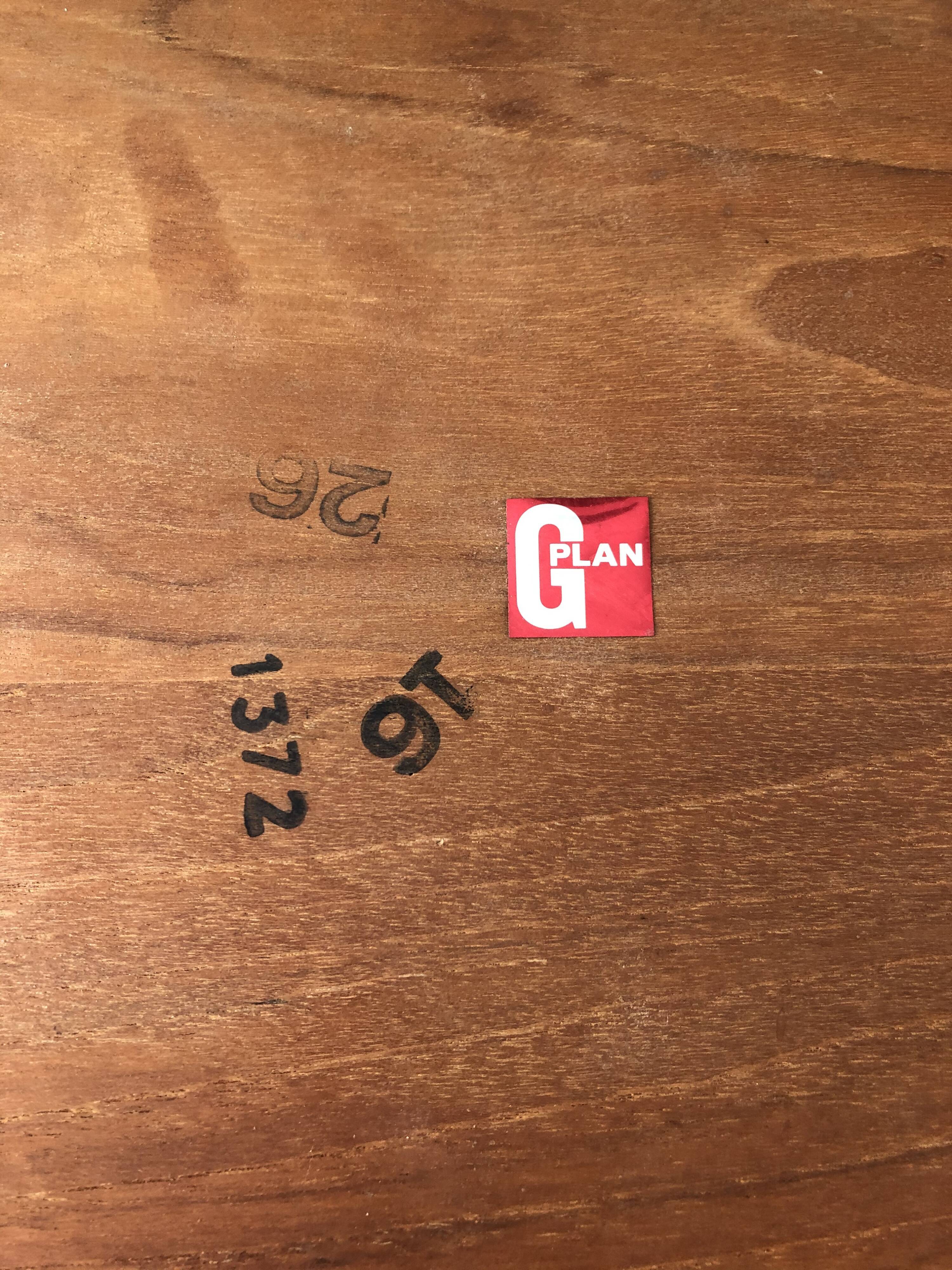 G-plan tables by R. Bennett