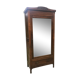 Armoire bonnetière Art Déco à miroir biseauté 1930/1940