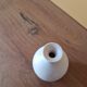 Virebent - Small round vase in pink porcelain
