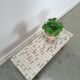 Table d'appoint en formica Opal avec pieds en bois, table à plantes