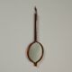 Rosewood hand mirror by Hans-Agne Jakobsson made in Markaryd, 1950s Sweden.