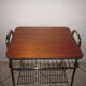 rolling table vinyl doors