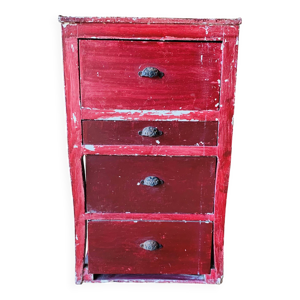 Commode atypique 4 tiroirs