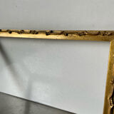 Antique art nouveau frame gilded wood measurements 25.5 cm x 19.5 cm