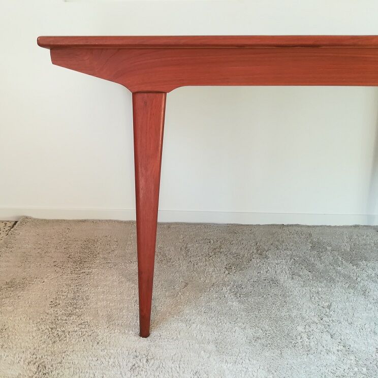 Scandinavian style teak table