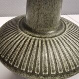 Small table lamp in grey/greenish ceramic, made by Danish Søholm in the 1970s