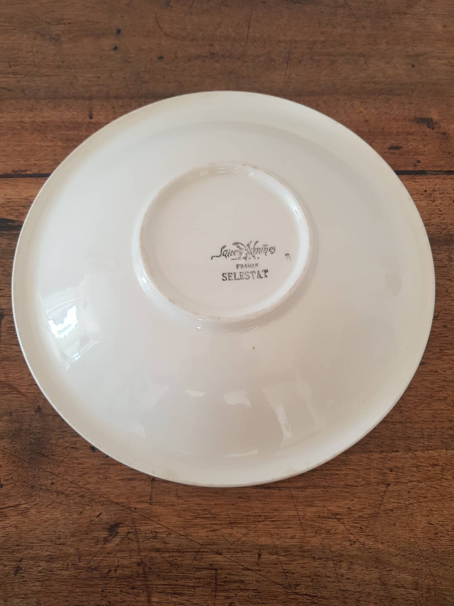Vintage Sarguemines Selestat dish