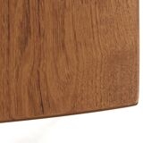 Teak "wallet" dining table, Denmark, 1960s