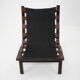 1970s Farstrup Leather Lounge Chair, Denmark