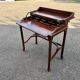 Bureau d’officier acajou style campagne anglais desk