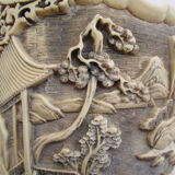Far eastern vase in ivorian