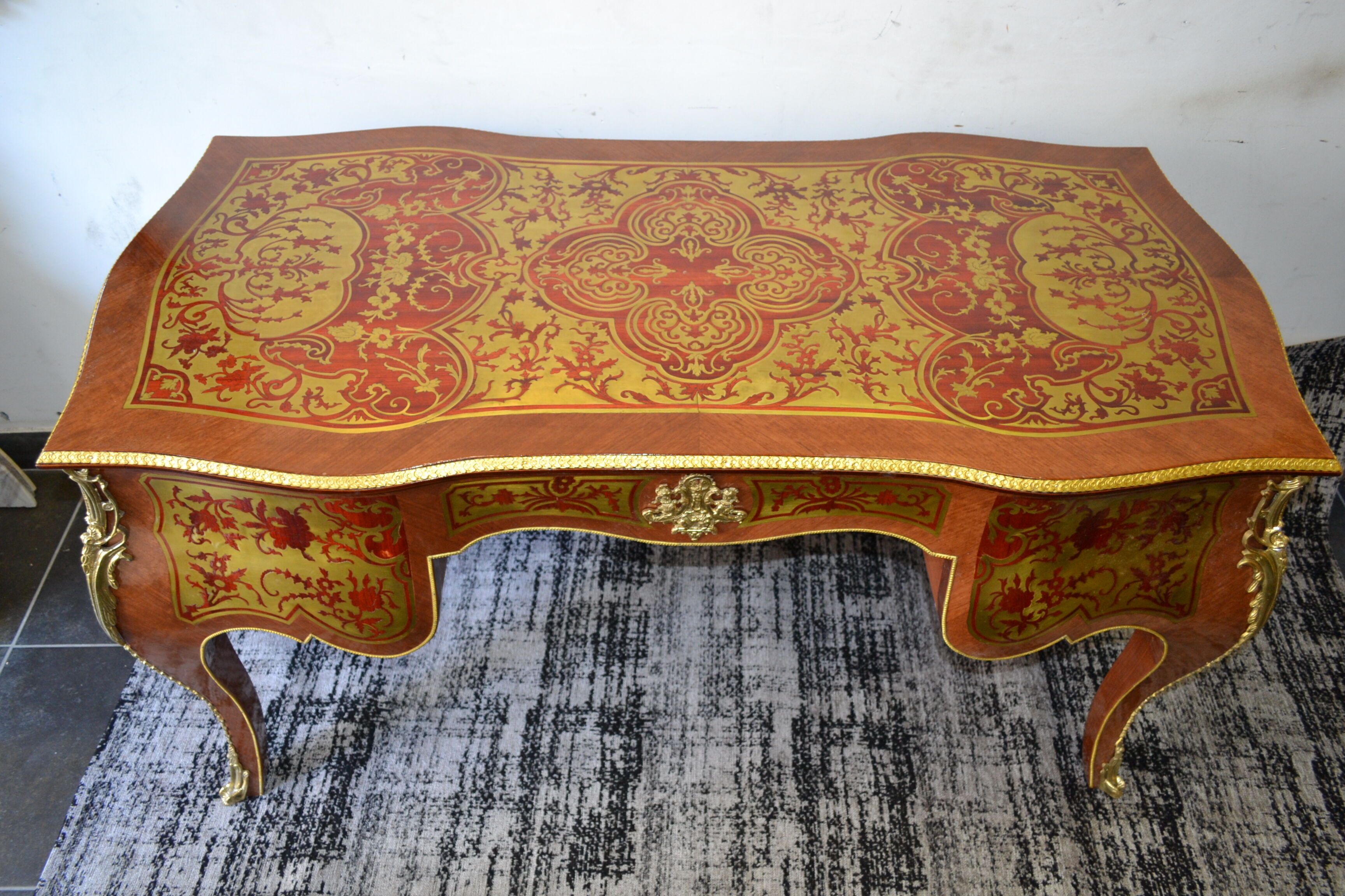 Boulle style desk