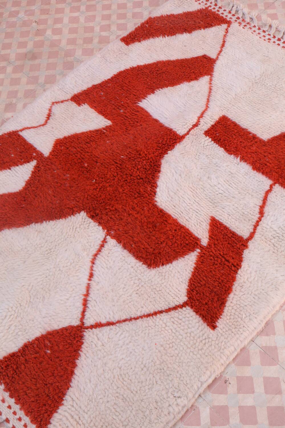 Berber Beni Ouarain wool rug