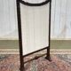 Walnut fireplace screen from the early 20th century