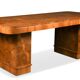 Art Deco dining / conference table / desk, Harry & Lou Epstein attributed