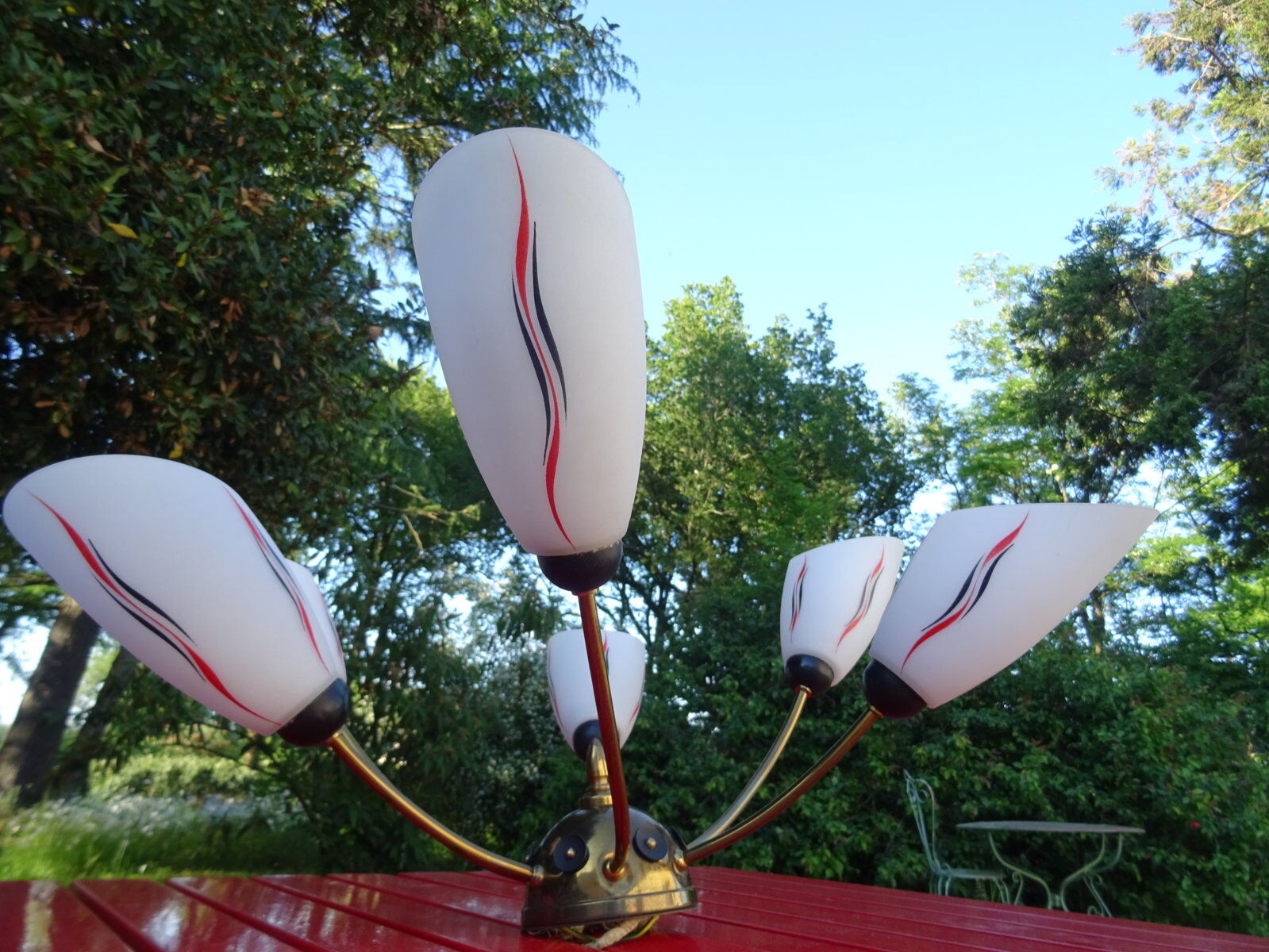 Suspension spider 6 feux