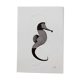 Press engraving duo black seahorse - embossing - format A5