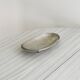 Silver-plated metal empty pocket on ball feet