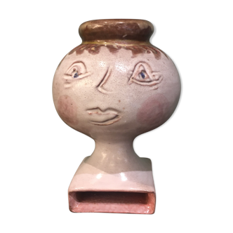 Ceramic vase by the Cloutier brothers of the 60s