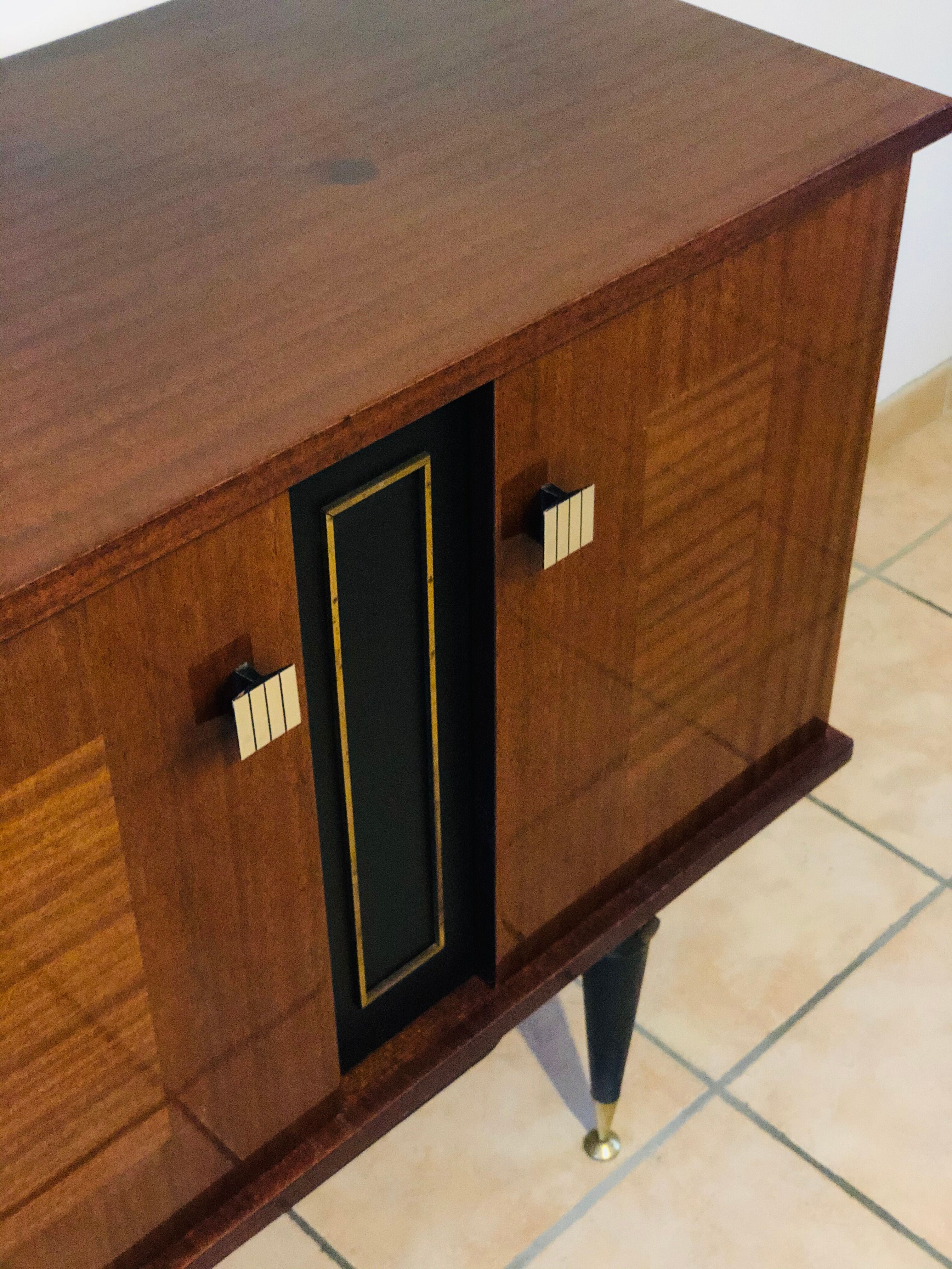 Vintage mahogany line by Unifa 1965