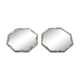 Lot de miroirs 12x12cm