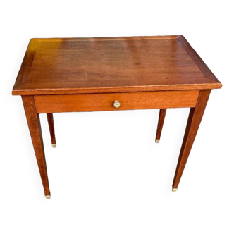 Small solid mahogany desk