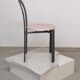 Suite of 4 80s design chairs published by Samo