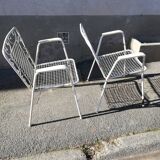 Pair of garden chairs