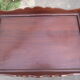 Table d 'appoint pliante acajou massif