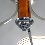 Art Deco three-arm chandelier, France, 1920s-1940s