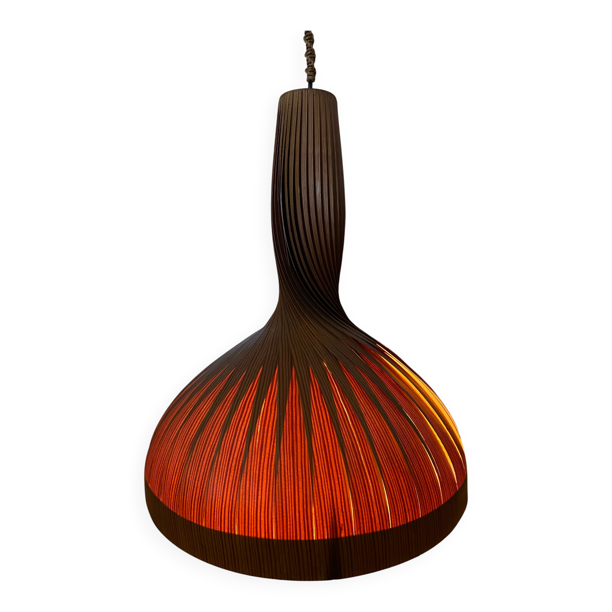 Spiral suspension by Hans-Agne Jakobsson, Sweden, 1960s.