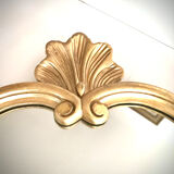 Golden baroque mirror