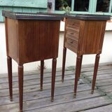 2 bedside tables Louis XVI style