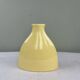 Vintage yellow ceramic vase