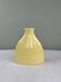 Vase céramique jaune vintage