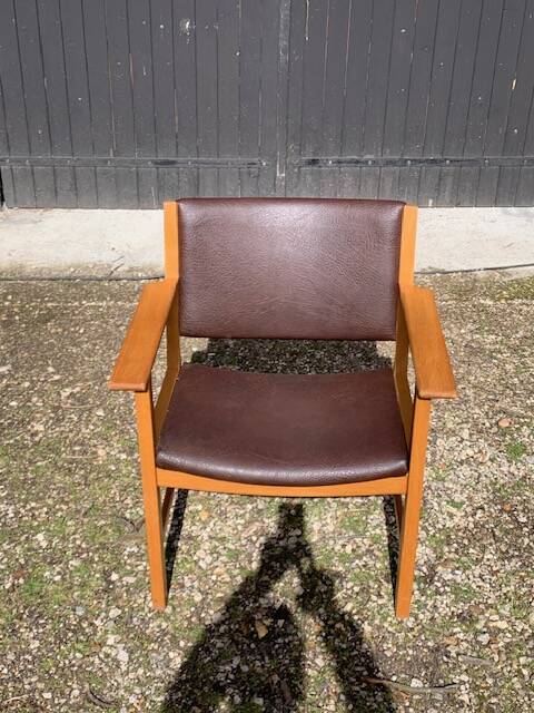 2 Hans Wegner armchairs - Denmark 1960s