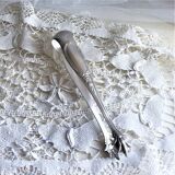 Ice cube pliers or sugar in's feet chiseled silver metal and punches