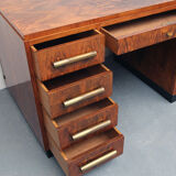 1930s Art Deco Desk caucasian walnut